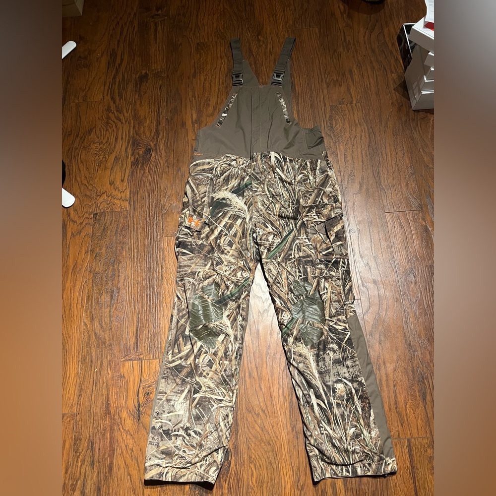 UnderArmour Hunting Bibs Realtree Camo - Men’s Lg